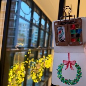 Miniature Watercolor Paint kit travel